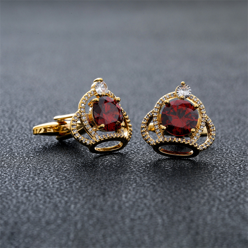 Men's Cufflinks Crown Zircon R - Men'S Accessories High End review and price