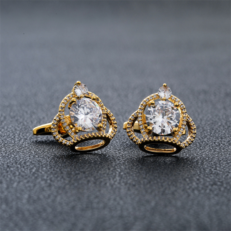 Men's Cufflinks Crown Zircon R - Men'S Accessories High End review and price