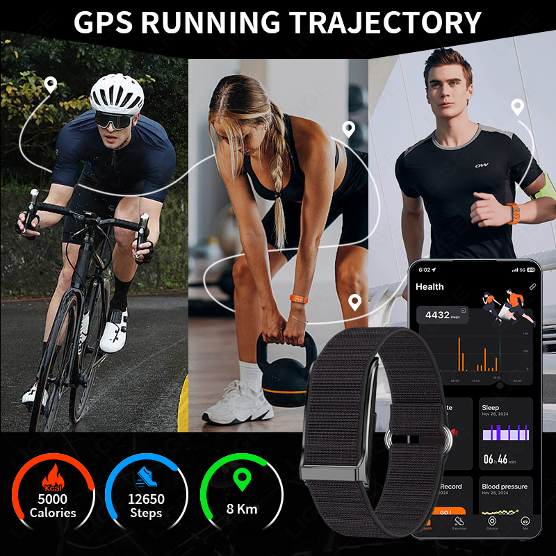 LIGE 100+ Sport Fitness Tracke - Men Accessories Jewellery review and price