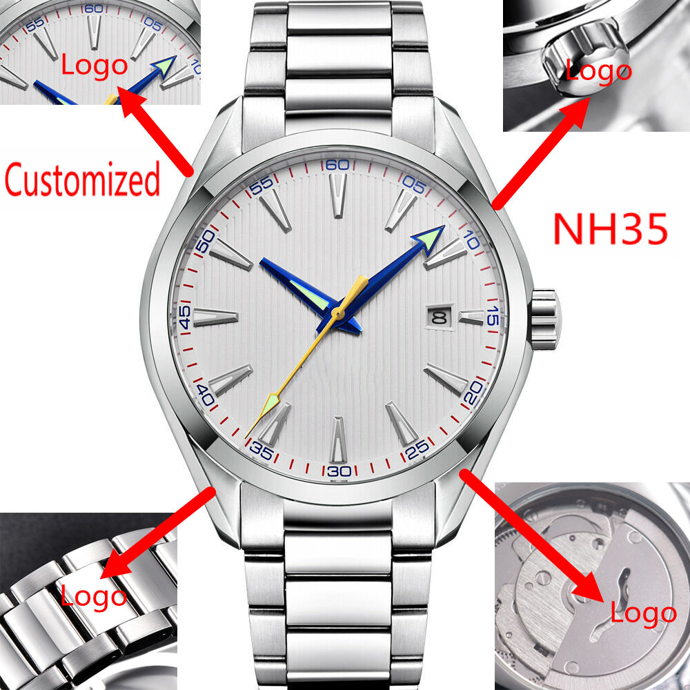 Custom Logo 41mm Men Miyota/NH - Men Accessories Jewellery review and price