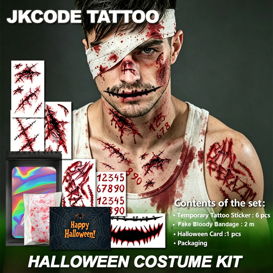 Halloween Horror Costumes, Hal - Men Accessories Combo Gift review and price