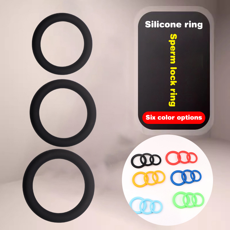 3/6Pcs Silicone Penis Ring Set - Men Accessories Combo Set review and price