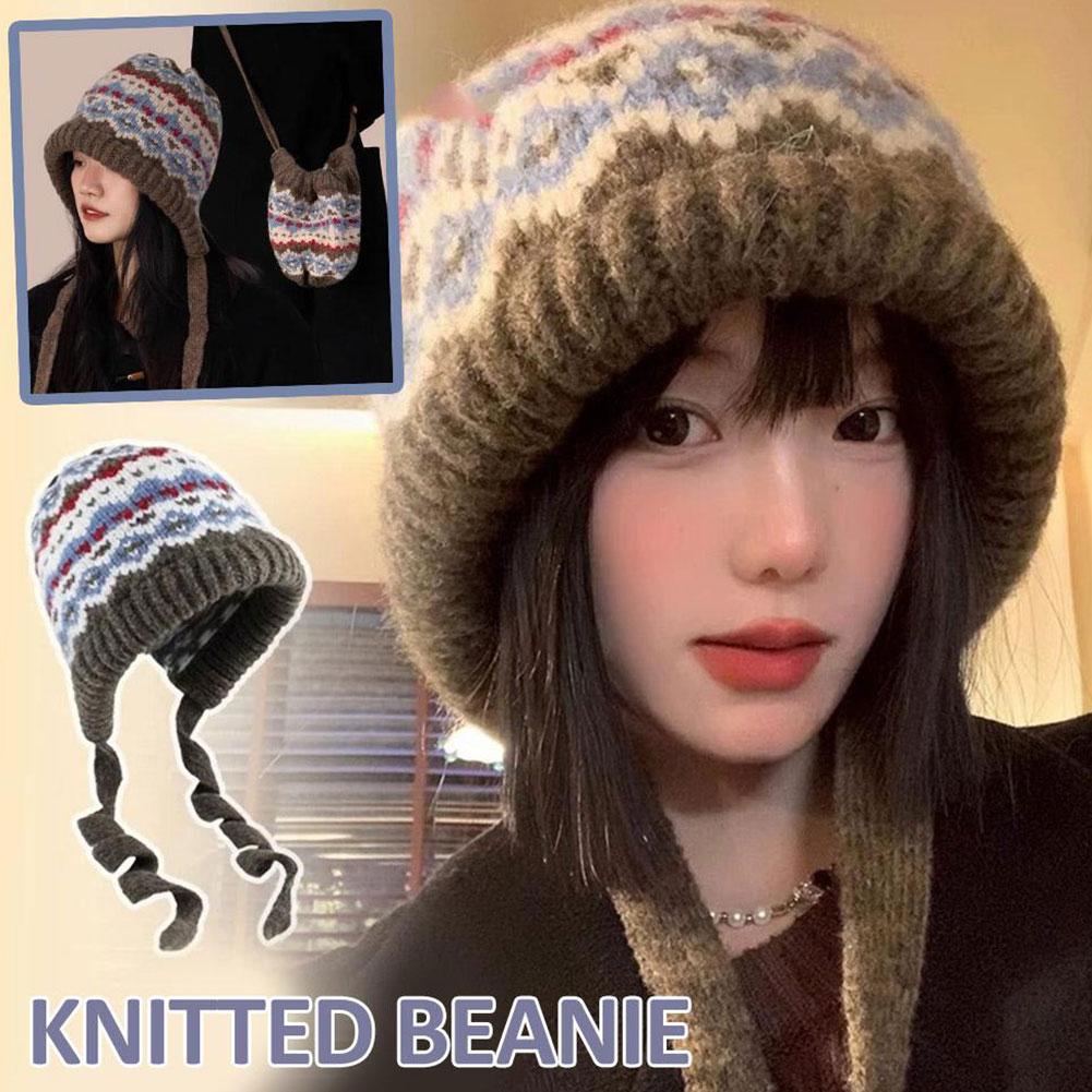 Warm Knitted Beanie Hat Winter - Men Accessories Shop review and price