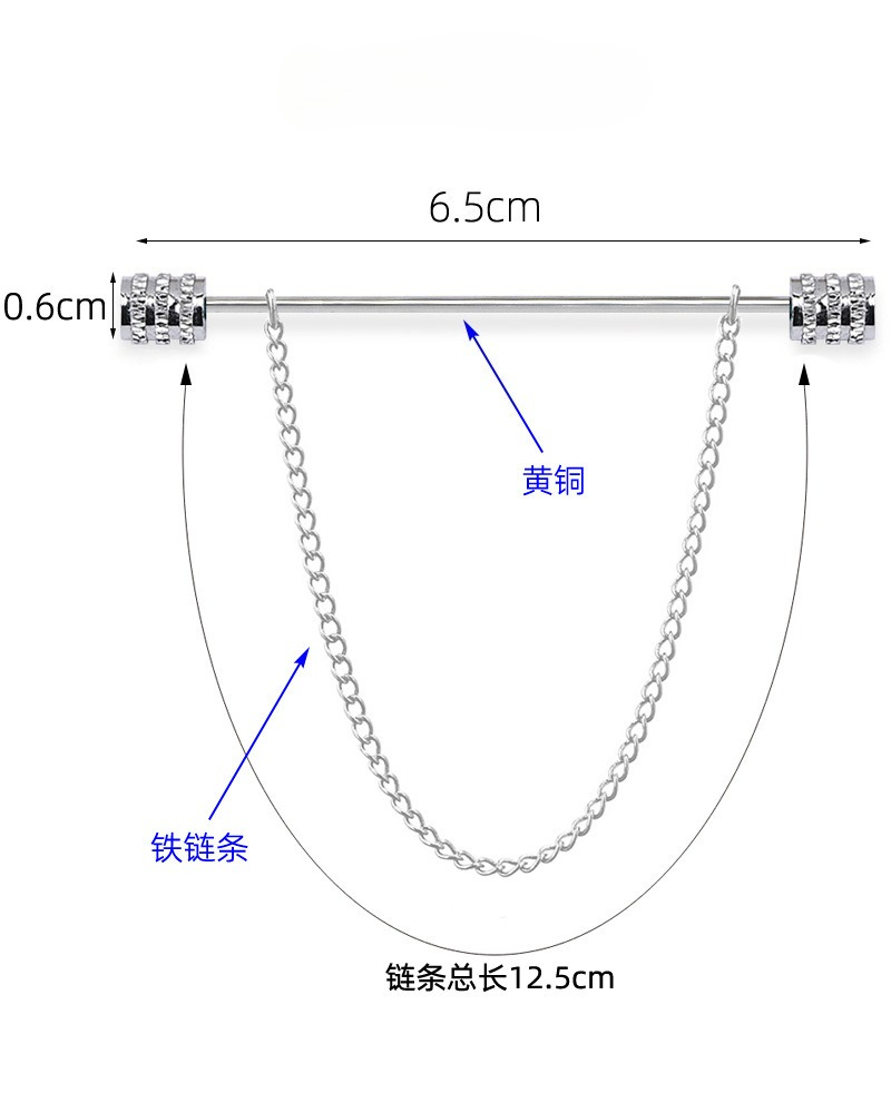 New Men's Brooch for Shirt Sta - Men'S Accessories And Jewelry review and price